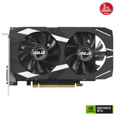 Asus Geforce Dual-Rtx3050-O6G 6GB Gddr6 96Bıt 1Xhdmı 1Xdp 1Xdvı Ekran Kartı