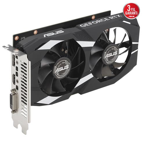 Asus Geforce Dual-Rtx3050-O6G 6GB Gddr6 96Bıt 1Xhdmı 1Xdp 1Xdvı Ekran Kartı