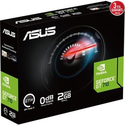 Asus Geforce GT710-SL-2GD5-Brk-Evo 2GB Ddr5 64Bıt 1Xvga 1Xhdmı 1Xdvı Ekran Kartı