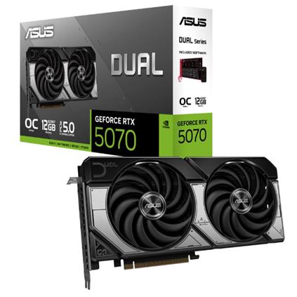 Asus Geforce Dual-Rtx5070-O12G 12GB Gddr7 192Bıt 3Xdp 1Xhdmı Ekran Kartı