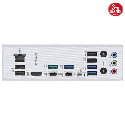Asus Prıme X870-P Wıfı Ddr5 8000Mhz 1Xhdmı 2Xusb4 4XM.2 Atx AM5 (Amd AM5 9000/8000/7000 Serileri İle Uyumlu)