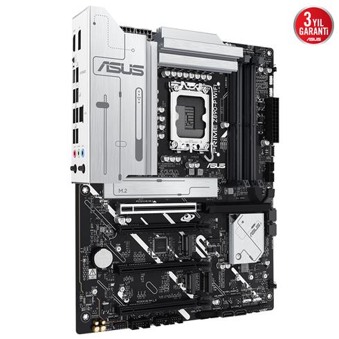 Asus Prıme Z890-P Wıfı Ddr5 8666MT/S 1Xhdmı 1Xdp 1Xusb Type-C 4XM.2 Atx 1851P (Intel Ultra Processors Serıes 2)