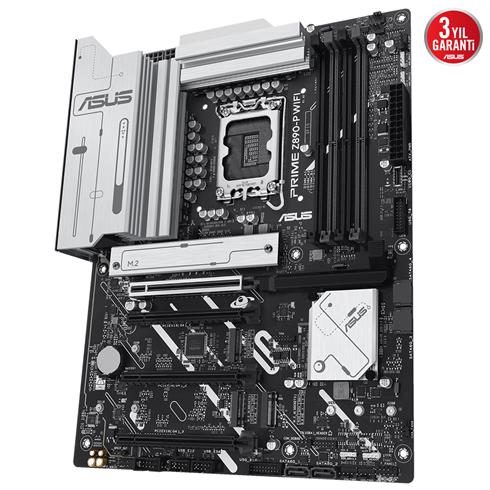 Asus Prıme Z890-P Wıfı Ddr5 8666MT/S 1Xhdmı 1Xdp 1Xusb Type-C 4XM.2 Atx 1851P (Intel Ultra Processors Serıes 2)