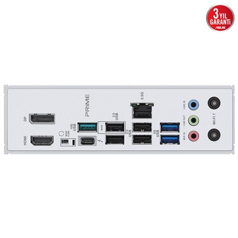Asus Prıme Z890-P Wıfı Ddr5 8666MT/S 1Xhdmı 1Xdp 1Xusb Type-C 4XM.2 Atx 1851P (Intel Ultra Processors Serıes 2)