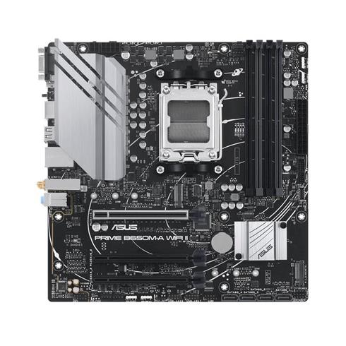 Asus Prıme B650M-A Wıfı II Ddr5 6400Mhz 1Xvga 1Xhdmı 1Xdp 2XM.2 Usb 3.2 Matx AM5(Amd AM5 9000/8000/7000 Seri İle Uyumlu)