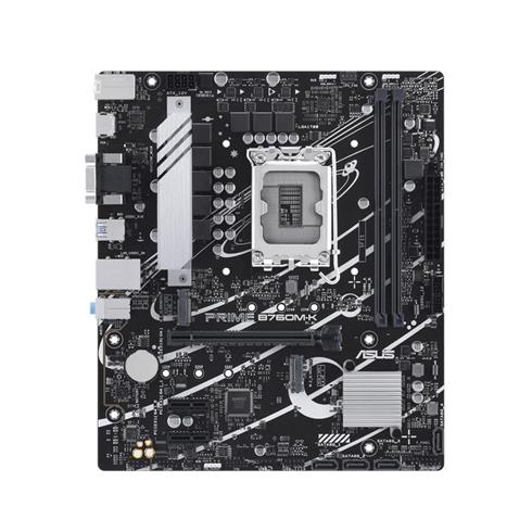 Asus Prıme B760M-K Ddr5 8000Mhz 1Xvga 1Xhdmı 2XM.2 Usb 3.2 Matx 1700P (12. / 13. VE 14. Nesil İşlemci Uyumlu)