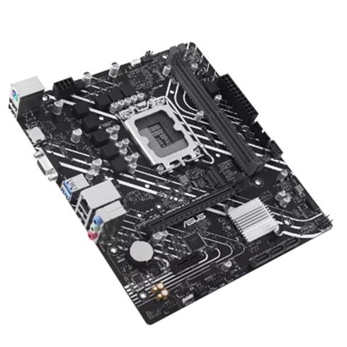 Asus Prıme H610M-K Argb Ddr5 5600Mhz 1Xvga 1Xhdmı 1XM.2 Usb 3.2 Matx 1700P (12. / 13. VE 14. Nesil İşlemci Uyumlu)