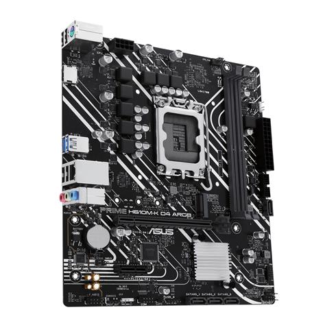 Asus Prıme H610M-K D4 Argb Ddr4 3200Mhz 1Xhdmı 1XM.2 Usb 3.2 Matx 1700P (12. / 13. VE 14. Nesil İşlemci Uyumlu)
