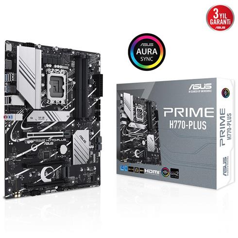 Msı B760 Gamıng Plus Wıfı Ddr5 6800Mhz 1Xhdmı 1Xdp 2XM.2 Usb 3.2 Atx 1700P (12. / 13. VE 14. Nesil İşlemci Uyumlu)