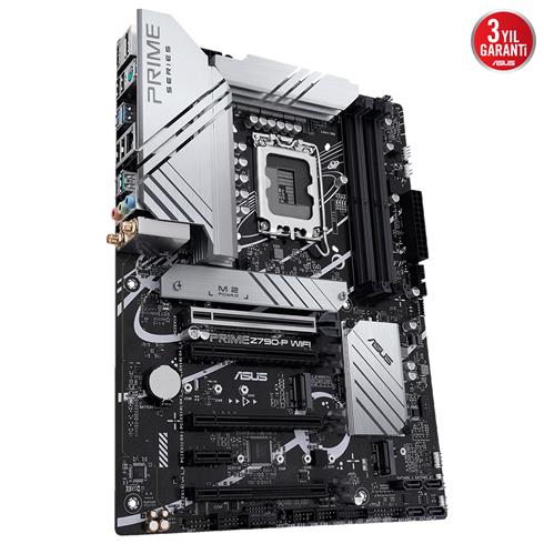 Asus Prıme Z790-P Wıfı Ddr5 7200Mhz 1Xhdmı 1Xdp 3XM.2 Usb 3.2 Atx 1700P (12. / 13. VE 14. Nesil İşlemci Uyumlu)