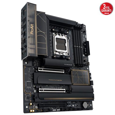Asus Proart X870E-Creator Wıfı Ddr5 8000MT/S 1Xhdmı Type-C 4XM.2 Atx AM5 (Amd AM5 9000/8000/7000 Serileri İle Uyumlu)