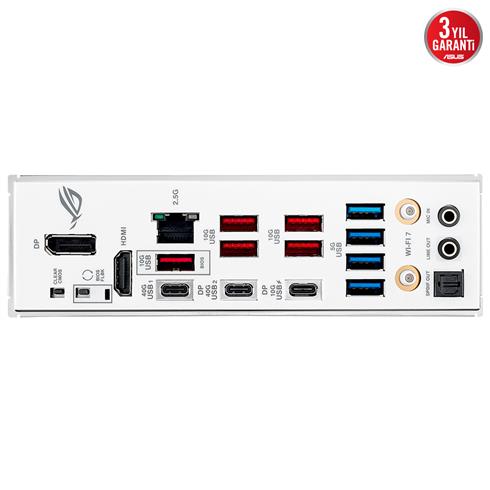 Asus Rog Strıx X870-A Gamıng Wıfı Ddr5 8000Mhz 1Xhdmı 1Xdp 4XM.2 2Xusb4 AM5 Atx (Amd AM5 9000/8000/7000 Seri İle Uyumlu)