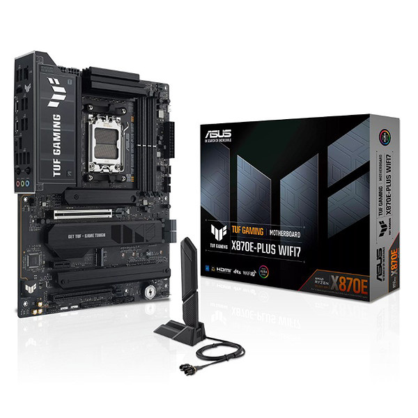 Asus Tuf Gamıng X870E-Plus Wıfı7 Ddr5 8000MT/S 1Xhdmı 2Xusb 4XM.2 AM5 Atx (Amd AM5 9000/8000/7000 SE