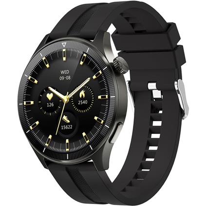 Aukey SW-2P-GY Akıllı Saat 3.7CM Lcd Bluetooth Çağrı Sağlık Gözetimi Spor Bildirimleri IP67 Gri