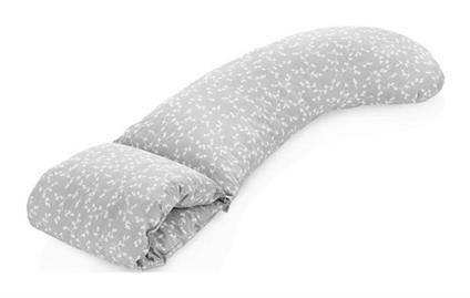 Babyjem Çok Fonk.Baş Destekli Emzirme Minderi 737 Gri Çiçek