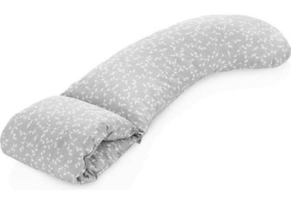 Babyjem Çok Fonk.Baş Destekli Emzirme Minderi 737 Gri Çiçek