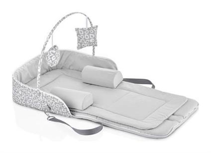 Babyjem Babynest Çanta 771 Gri Kare