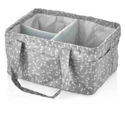 Babyjem Katlamalı Anne & Bebek Organizer 795 Gri Çiçek