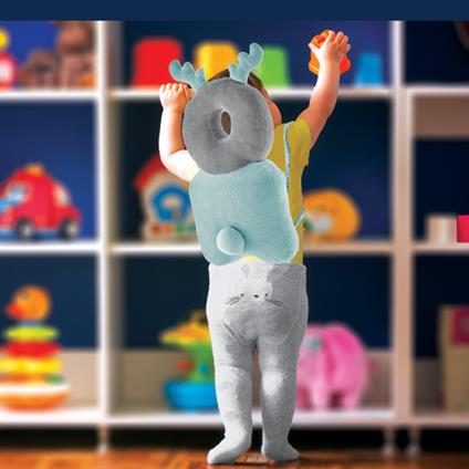 Babyjem Bebek Melek Kanadı Koruma Yastığı 527 Yeşil Kadife