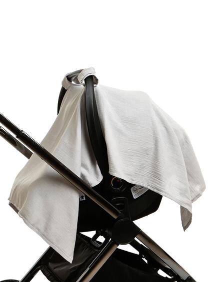 Babyjem Bürümcük Ana Kucağı Örtüsü 809 Gri