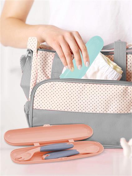 Babyjem Çatal Kaşık Saklama Kabı 704 Yeşil