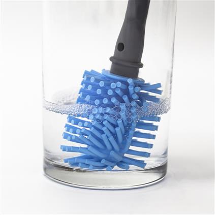 Babyjem Emzik Ve Biberon Temizleme Fırçası 723 Mavi