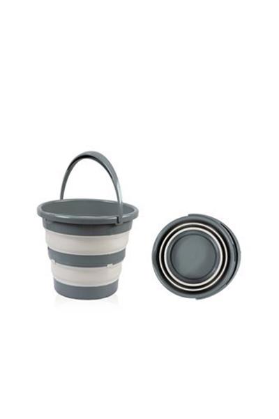 Babyjem Katlanır Banyo 5'Li Küvet Seti 596 Antrasit