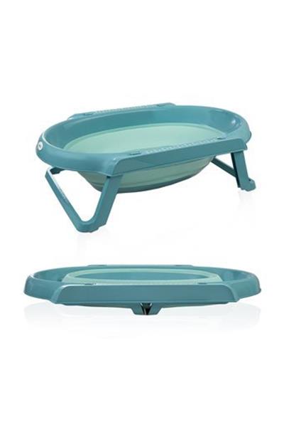 Babyjem Katlanır Banyo 5'Li Küvet Seti 596 Turkuaz