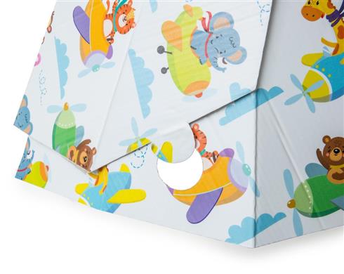 Babyjem Karton Seyahat Lazımlığı Desenli 613