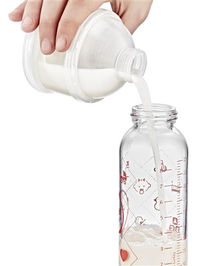 Babyjem Katlı Toz Mama Kabı 545 Beyaz