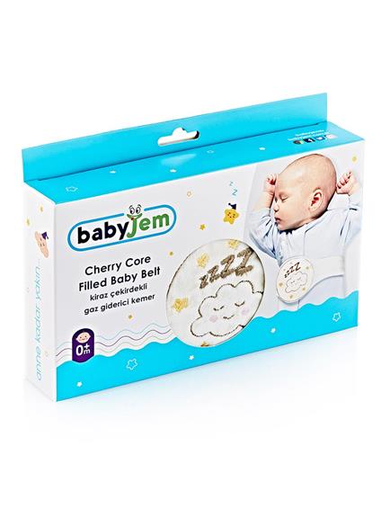 Babyjem Kiraz Çekirdekli Gaz Giderici Kemer 429 Gri