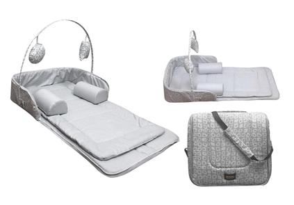 Babyjem Babynest Çanta 771 Gri Kare