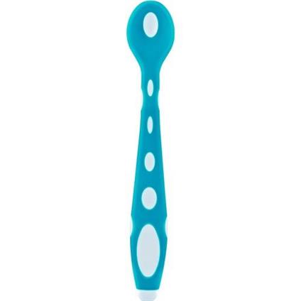 Babyjem Silikon Mama Kaşığı 563 Mavi Yeşil
