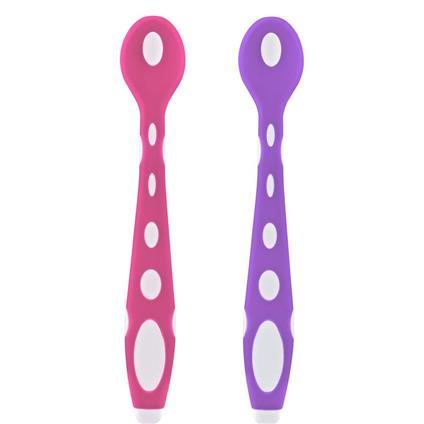Babyjem Silikon Mama Kaşığı 563 Pembe Mor