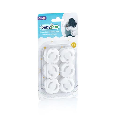 Babyjem Topraklı Priz Koruyucu 056
