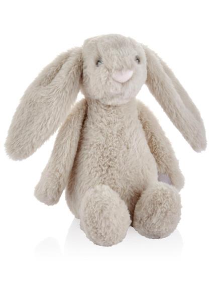 Babyjem Uyku Arkadaşım Oturabilen Tavşan 30 Cm 730 Vizon