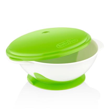 Babyjem Vakumlu Mama Tabağı 565 Mavi