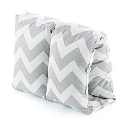 Babyjem Çok Amaçlı Emzirme Yastığı 523 Gri Zigzag