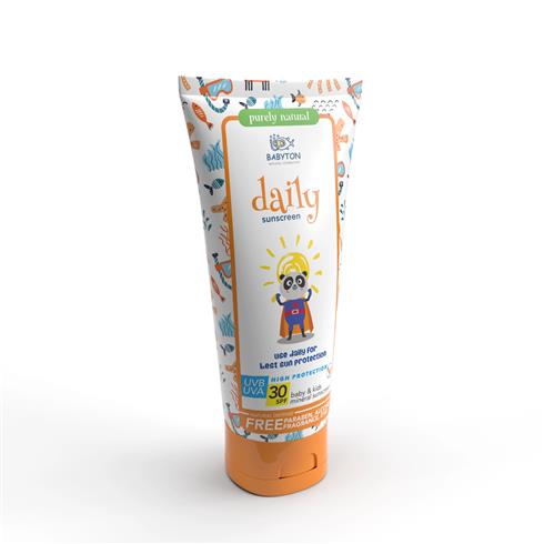 Babyton Bebek Ve Çocuklar İçin Günlük Güneş Koruyucu Krem 50 Ml