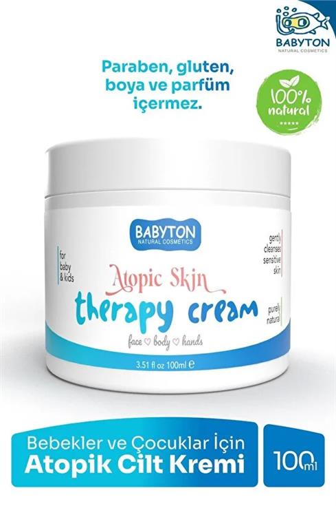 Babyton Bebekler Ve Çocuklar İçin Atopik Cilt Kremi 100 Ml