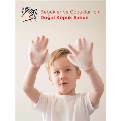 Babyton Çocuklar İçin Doğal Köpük Sabun Naturel