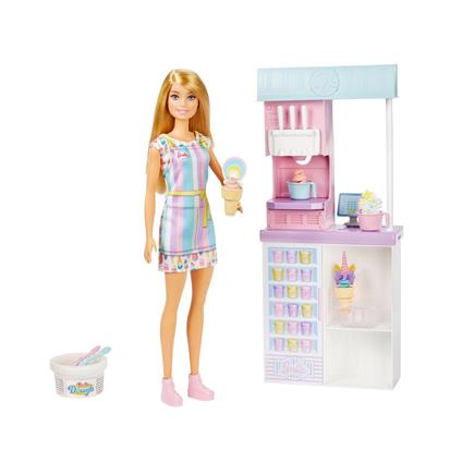 Hcn46 Barbie Dondurma Dükkanı Oyun Seti, Barbie Ben Büyüyünce