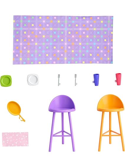 Hrj76 Barbienin Yeni Portatif Evi 2024