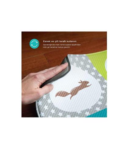 Bblüv Mülti Oyun Halısı 140X100 Cm Şehir