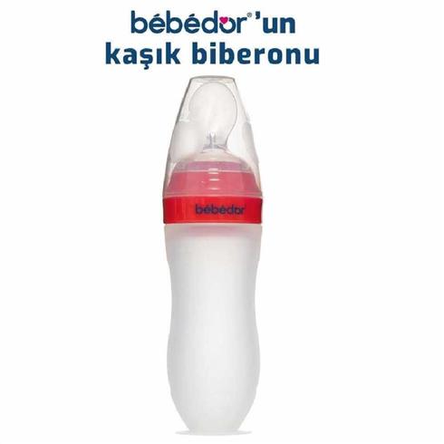 Bebedor Silikon Kaşıklı Biberon 120 Ml 7509