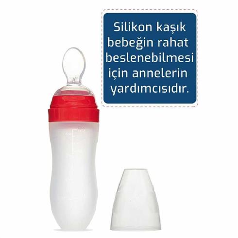 Bebedor Silikon Kaşıklı Biberon 120 Ml 7509