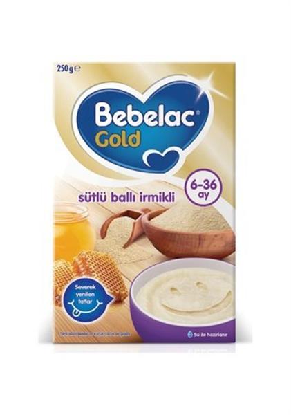 Bebelac Gold Sütlü Ballı İrmikli Kaşık Maması 250 Gr