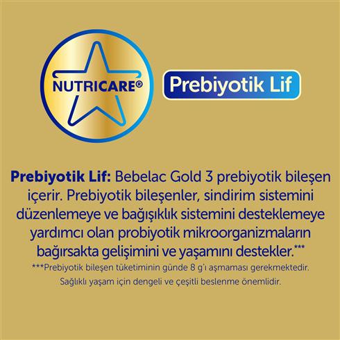 Bebelac Gold Bebek Devam Sütü No3 350 Gr