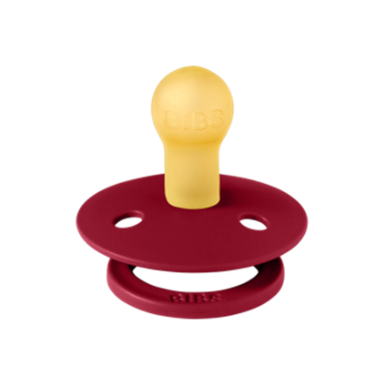 Bibs Colour Kauçuk Emzik 0-6 Ay Ruby