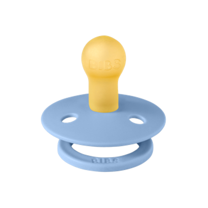 Bibs Colour Kauçuk Emzik 0-6 Ay Sky Blue